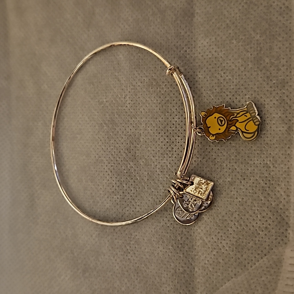 Alex & Ani Lion Bracelet